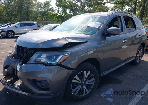 2017 Nissan Pathfinder Sv from USA, damaged, VIN 5N1DR2MM8HC913434